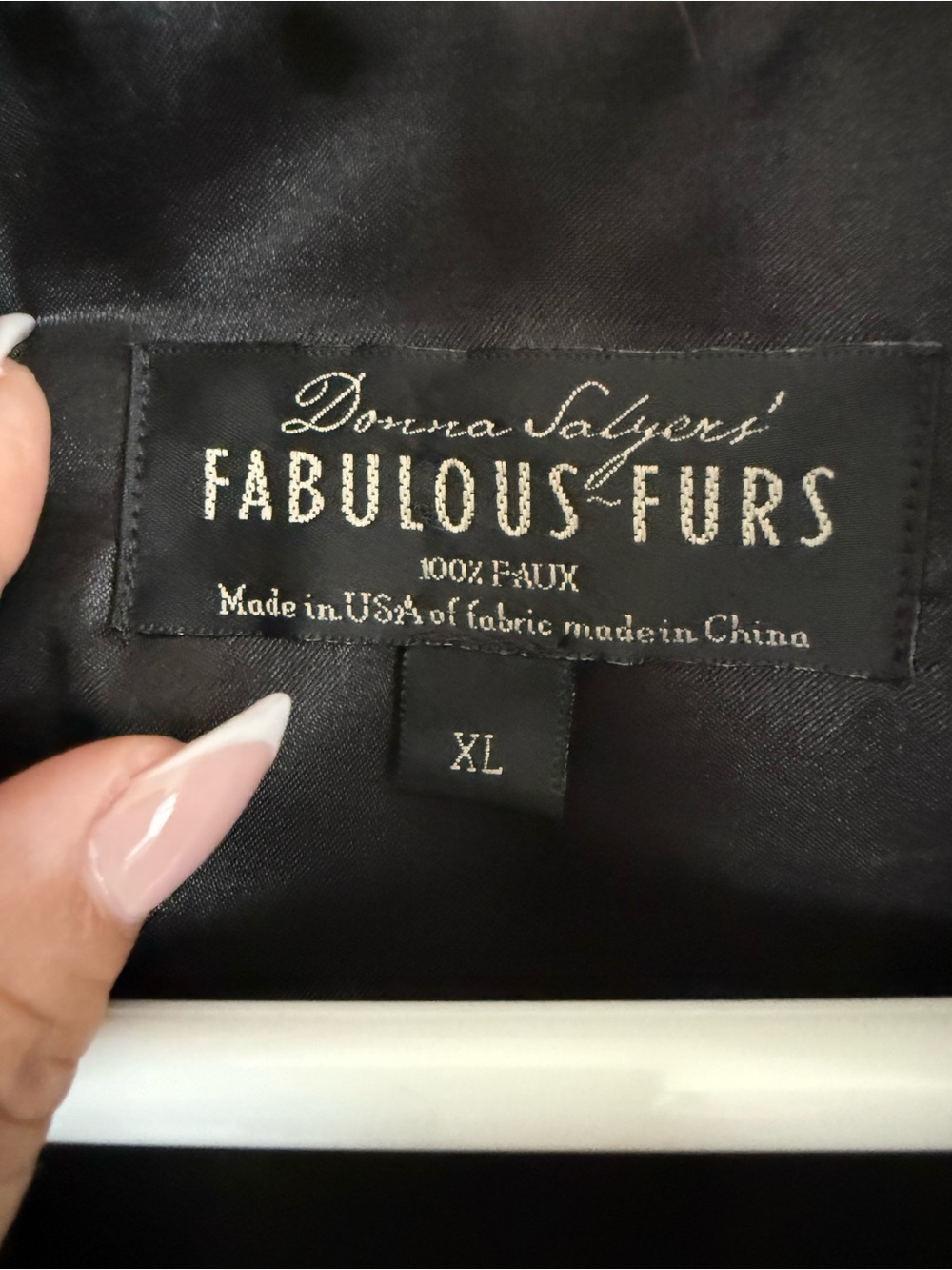 Fabulous Furs Mixed-Tone Faux Fur Vest in Taupe, Black & Cream - Picture 2 of 7